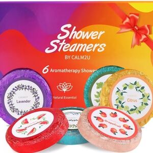 NWT Shower Steamers Aromatherapy Shower Bombs by CALM2U New in Box